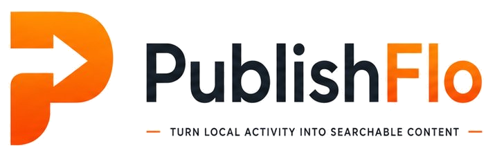 PublishFlo - Turn local activity into searchable content